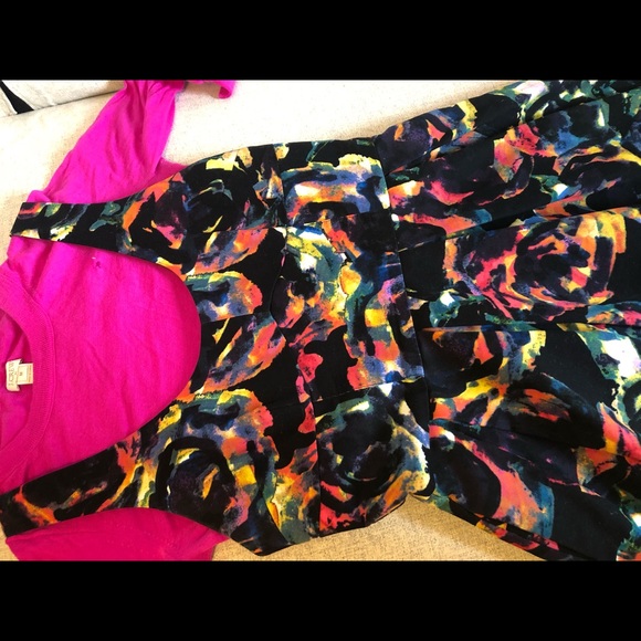 Black floral party dress with pockets - Picture 10 of 10